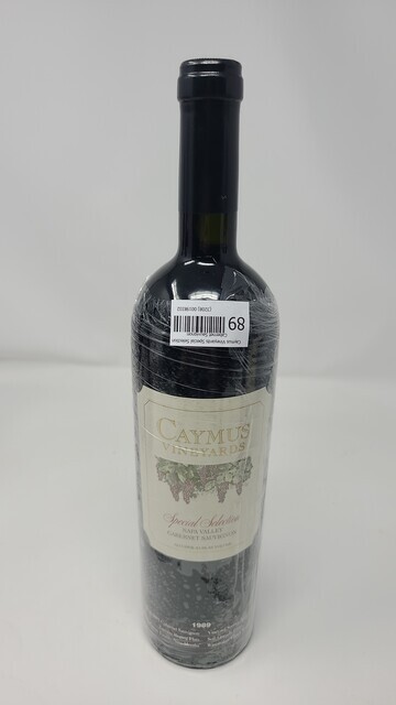 Caymus Vineyards Special Selection Cabernet Sauvignon 1989