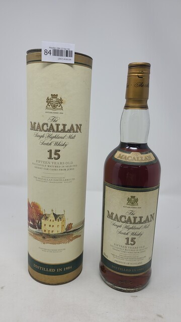 Macallan 1984 15 Year Old