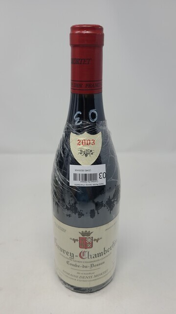 Denis Mortet Gevrey Chambertin Combes du Dessus 2003
