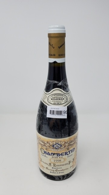 Armand Rousseau Chambertin 1998