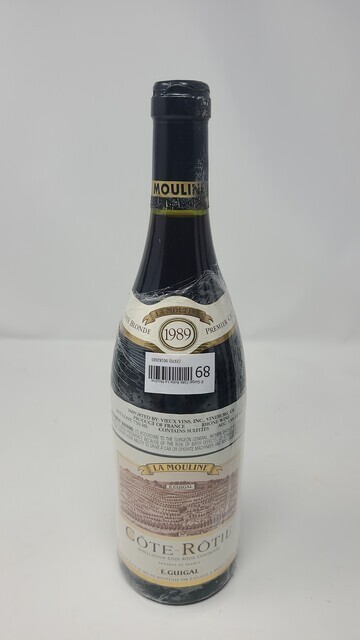 E Guigal Cote Rotie La Mouline 1989