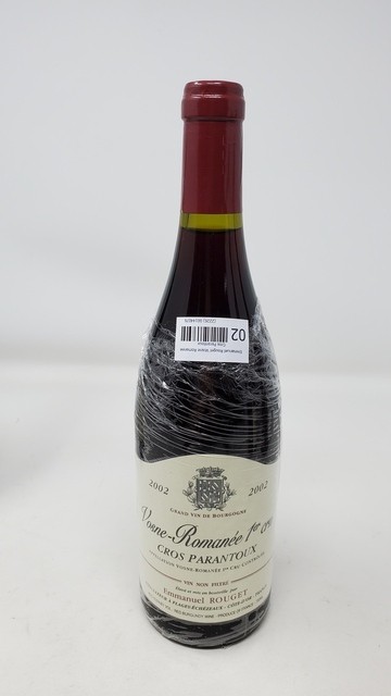 Emmanuel Rouget Vosne Romanee Cros Parantoux 2002