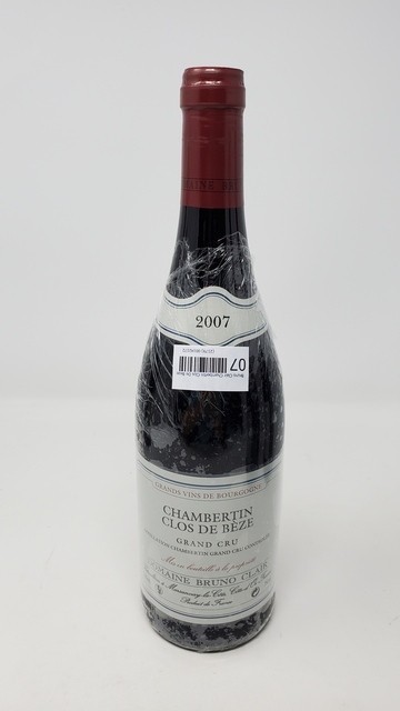 Bruno Clair Chambertin Clos de Beze 2007