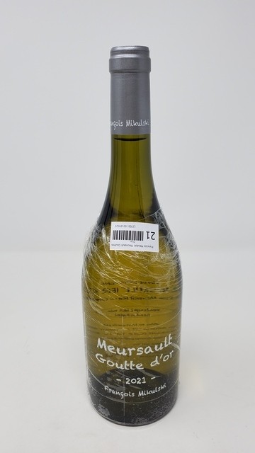 Francois Mikulski Meursault Gouttes d'Or 2021