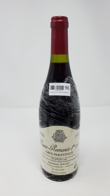 Emmanuel Rouget Vosne Romanee Cros Parantoux 1996