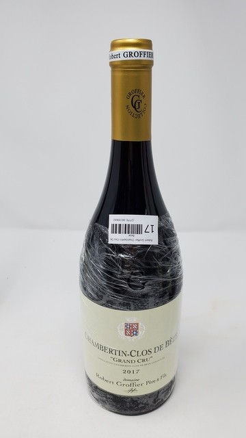 Robert Groffier Chambertin Clos de Beze 2017
