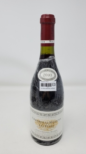 Jf Mugnier Chambolle Musigny Les Fuees 2003