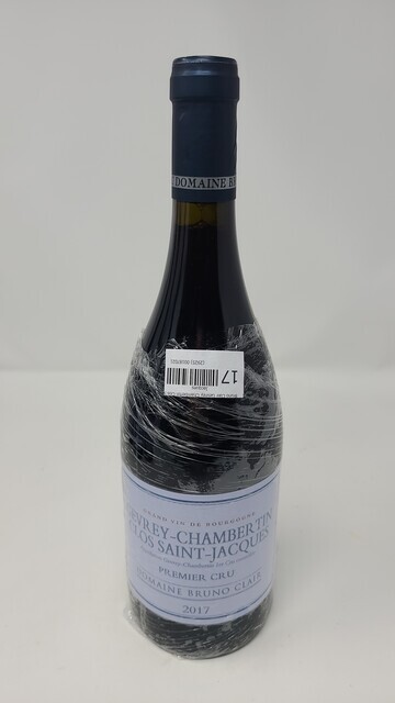 Bruno Clair Gevrey Chambertin Clos St Jacques 2017