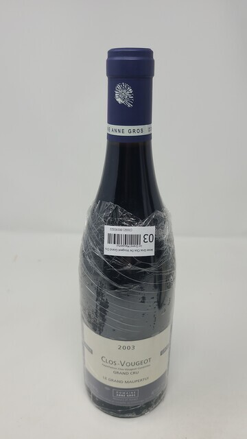 Anne Gros Clos de Vougeot Grand Cru Le Grand Maupertui 2003