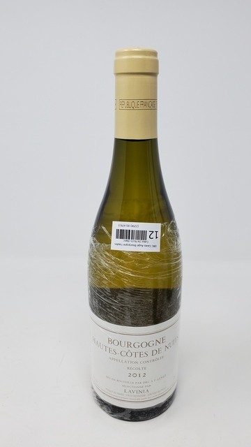 DRC Bourgogne Hautes Cotes de Nuits Blanc 2012