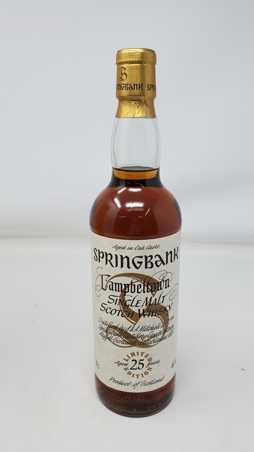 Springbank 25 Year Old Millennium Limited Edition