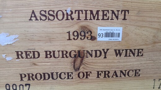 DRC Assortment Case 1rc, 3lt, 2ri, 3rsv, 1ge, 2ec 1993