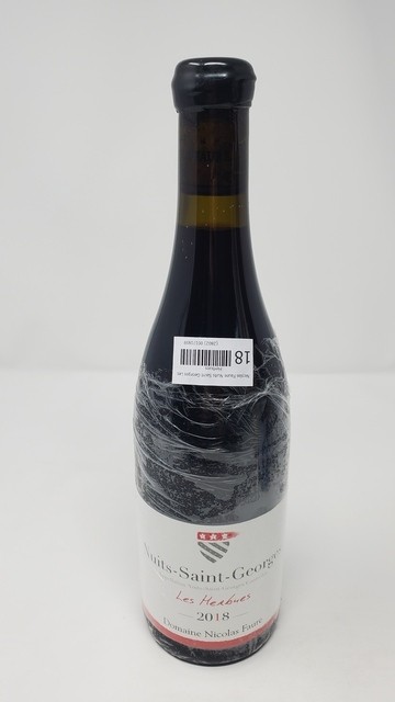 Nicolas Faure Nuits Saint Georges Les Herbues 2018