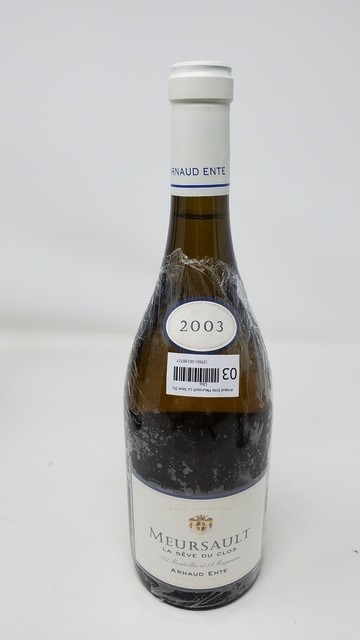 Arnaud Ente Meursault La Seve du Clos 2003
