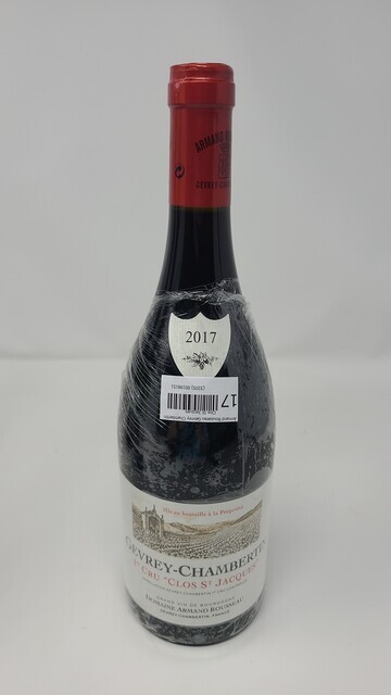 Armand Rousseau Gevrey Chambertin Clos St Jacques 2017