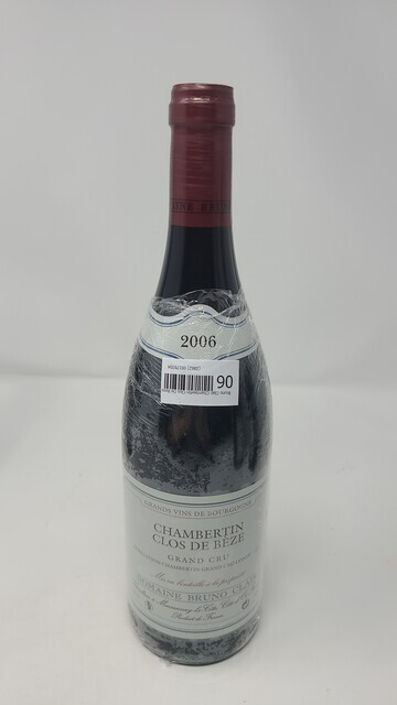 Bruno Clair Chambertin Clos de Beze 2006