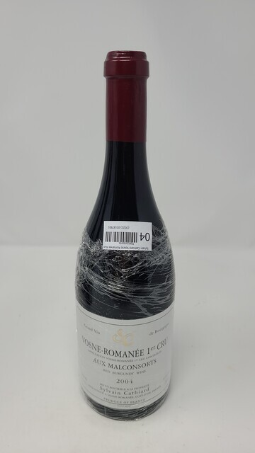 Sylvain Cathiard Vosne Romanee Aux Malconsorts 2004