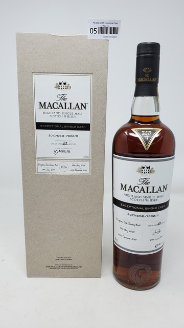 Macallan 2005 Exceptional Cask #7802-11