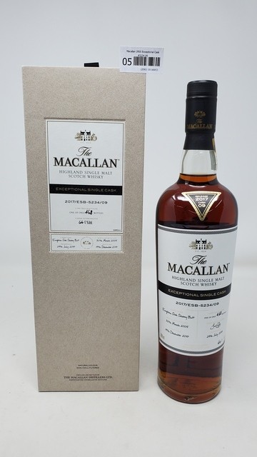 Macallan 2005 Exceptional Cask #5234-09