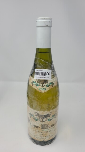 Coche Dury Puligny Montrachet Les Enseigneres 2003