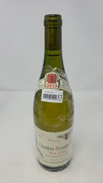 Vincent Dauvissat Chablis Les Clos 2013