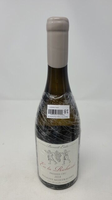 Benoit Ente Puligny Montrachet Les Folatieres En La Richarde 2018