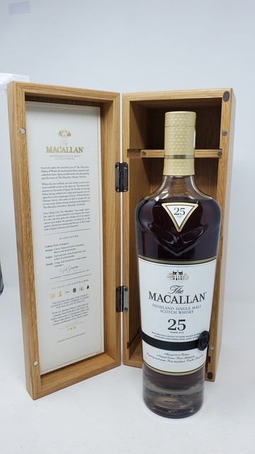 Macallan 25 Year Old Sherry Oak 2019 Release