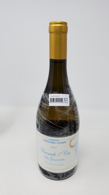 Bernard Bonin Meursault Genevrieres 2015