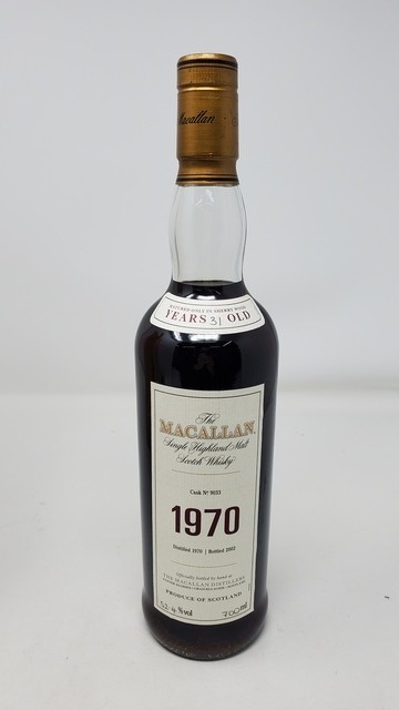 Macallan Fine and Rare 1970 31 Year Old #9033