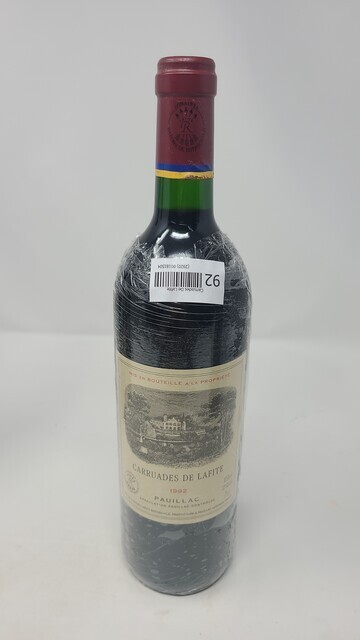 Carruades de Lafite 1992