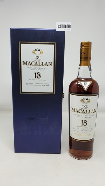 Macallan 1993 18 Year Old