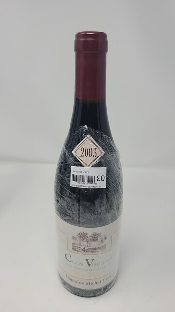 Michel Gros Clos Vougeot Grand Maupertuis Grand Cru 2003