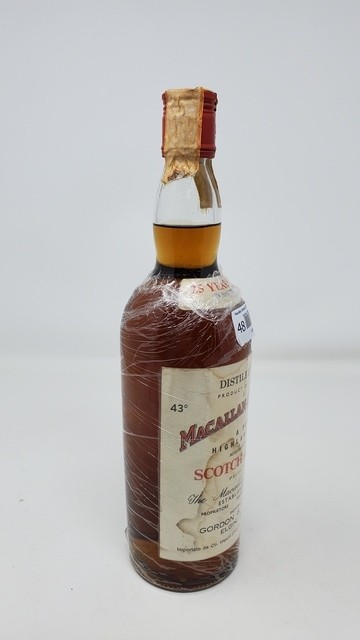 Macallan Glenlivet 1948 25 Year Old Gordon & Macphail