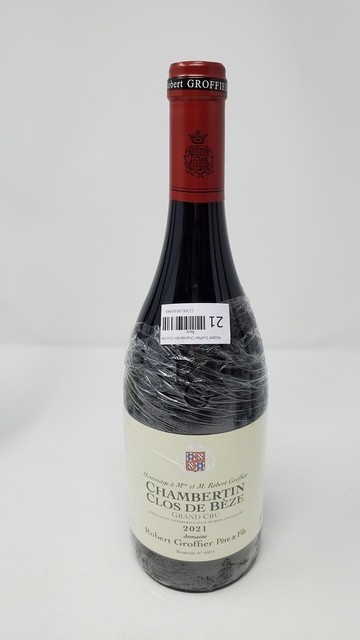 Robert Groffier Chambertin Clos de Beze 2021