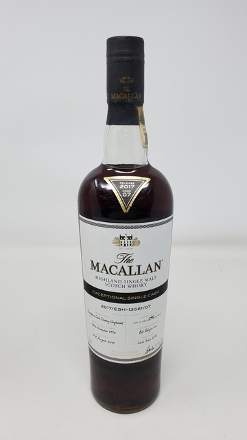 Macallan 1996 Exceptional Cask #13561-07