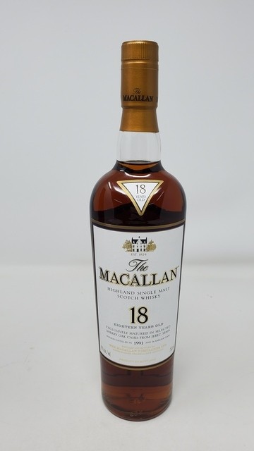 Macallan 1991 18 Year Old