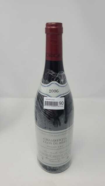 Bruno Clair Chambertin Clos de Beze 2006