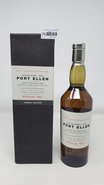 Port Ellen 1979 24 Year Old 3rd Release