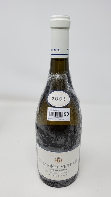 Arnaud Ente Puligny Montrachet 1er Cru Les Referts 2003