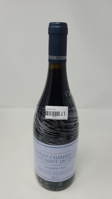 Bruno Clair Gevrey Chambertin Clos St Jacques 2017