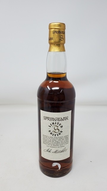 Springbank 25 Year Old Millennium Limited Edition
