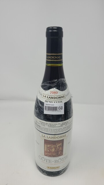 E Guigal Cote Rotie La Landonne 1989