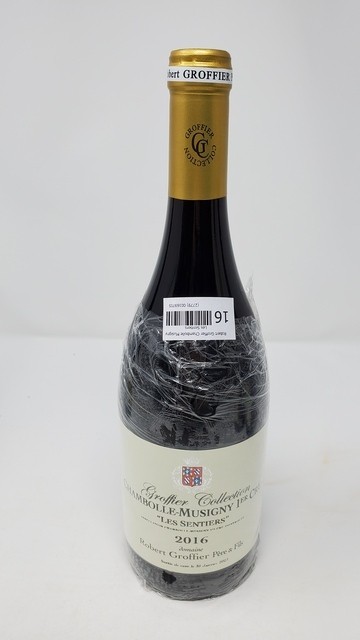 Robert Groffier Chambolle Musigny Les Sentiers 2016