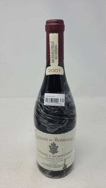 Beaucastel Chateauneuf du Pape Hommage A Jacques Perrin 2001