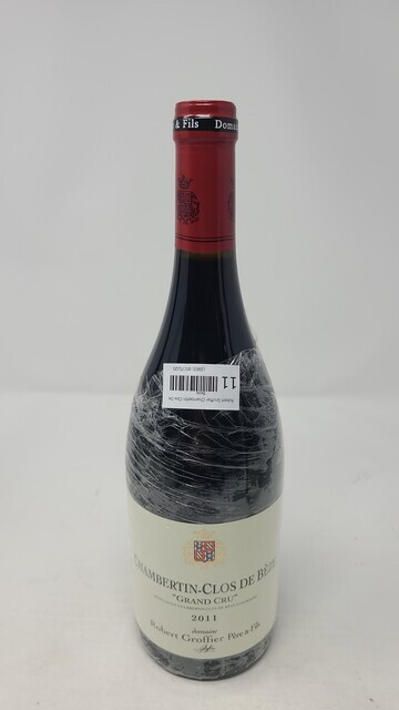 Robert Groffier Chambertin Clos de Beze 2011