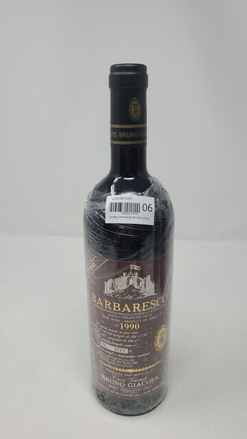 Bruno Giacosa Barbaresco Riserva Santo Stefano 1990