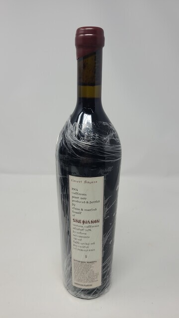 Sine Qua Non Covert Fingers Pinot Noir 2004
