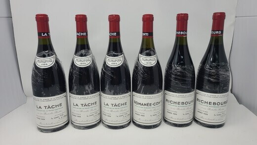 DRC Assortment Case 1rc, 3lt, 2ri, 3rsv, 1ge, 2ec 1989