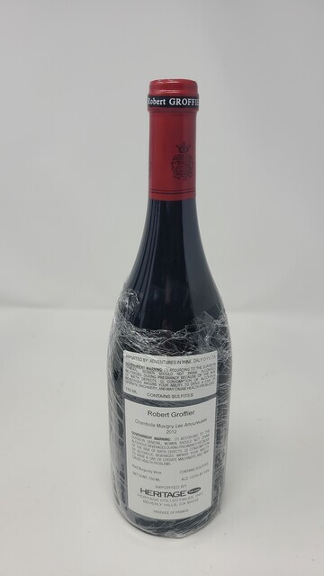 Robert Groffier Chambolle Musigny Les Amoureuses 2012
