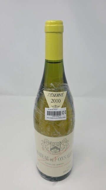 Rayas Chateau de Fonsalette Cotes du Rhone Blanc 2010